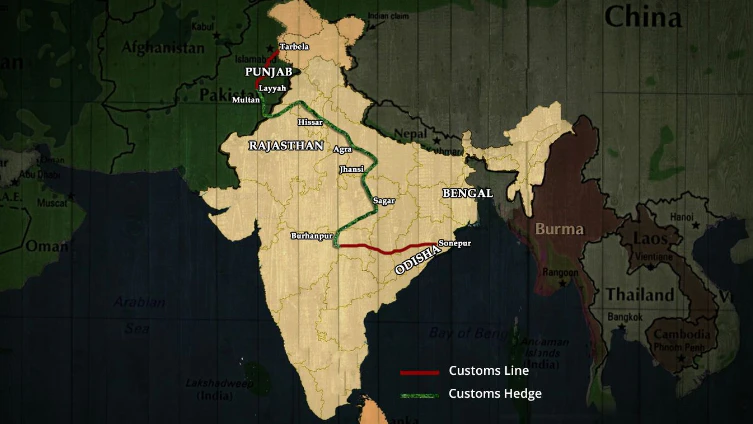 The Colonial Way of Taxing Our Taste: The Great Hedge of India 