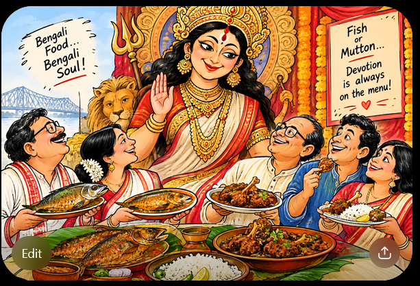The Great Bengali Food Debate: Veg or Non-Veg?