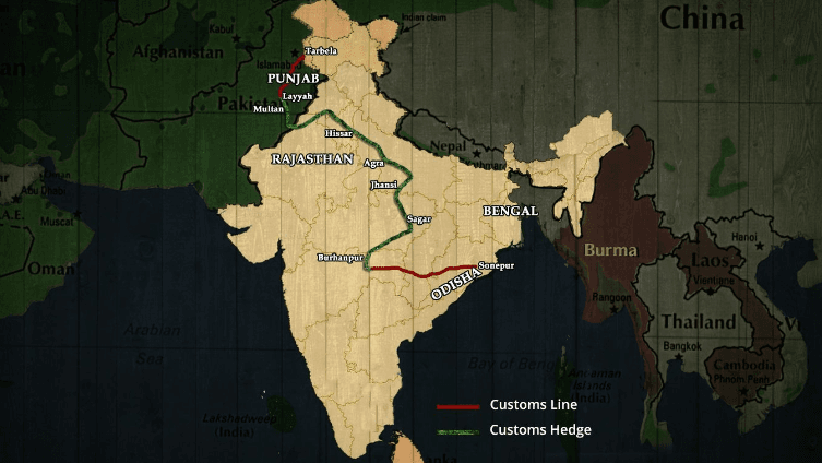 The Colonial Way of Taxing Our Taste: The Great Hedge of India 