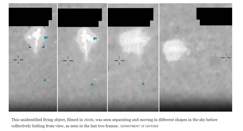 UFO Files, hitherto classified & released by Pentagon, leave the world baffled