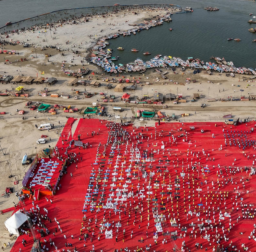 Photo Feature On The International Yoga Diwas